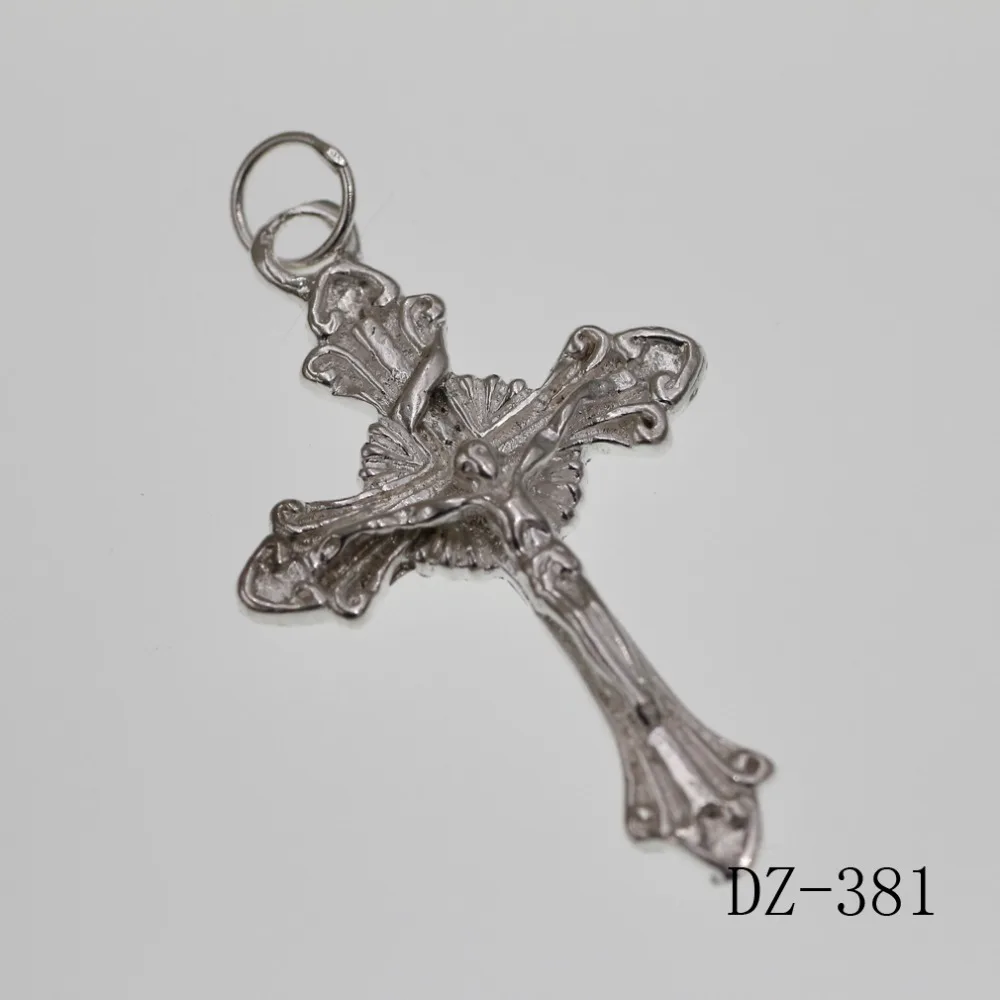 Женский кулон-крест из серебра 925 пробы | Украшения и аксессуары