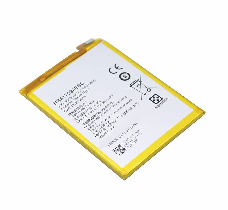 Ciszean 1x новый 3 8 V 4000mAh HB417094EBC телефонный Сменный аккумулятор для Huawei Ascend Mate 7 MT7 TL00 TL10