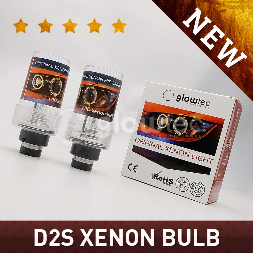 Лампы головного света GLOWTEC 2 шт. D1S D2S D3S D4S D1 D2 D3 D4 D1R D2R D3R для фар 4300K 6000K 8000K |