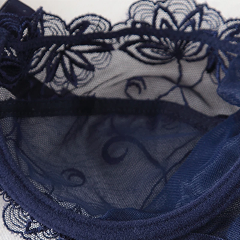 Комплект нижнего белья для женщин ультратонкий прозрачный бюстгальтер с