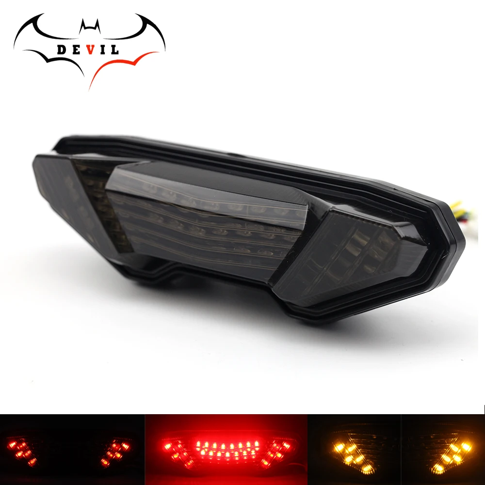 Светодиодный задний фонарь светильник поворотник для YAMAHA MT-09 FZ-09 14-16, FJ-09 MT09 Tracer 900/GT MT10 FZ10 15-19 мотоцикла светильник аксессуары