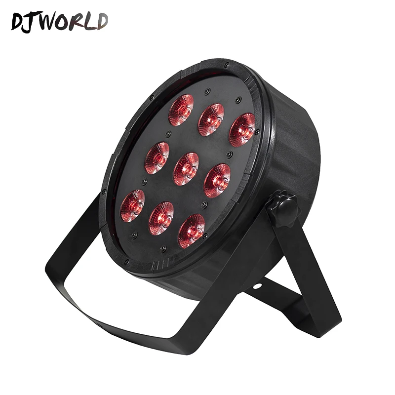 Беспроводной пульт дистанционного управления IR Led Par огни 9X12W RGBW 4IN1 DMX 512 Вечеринка