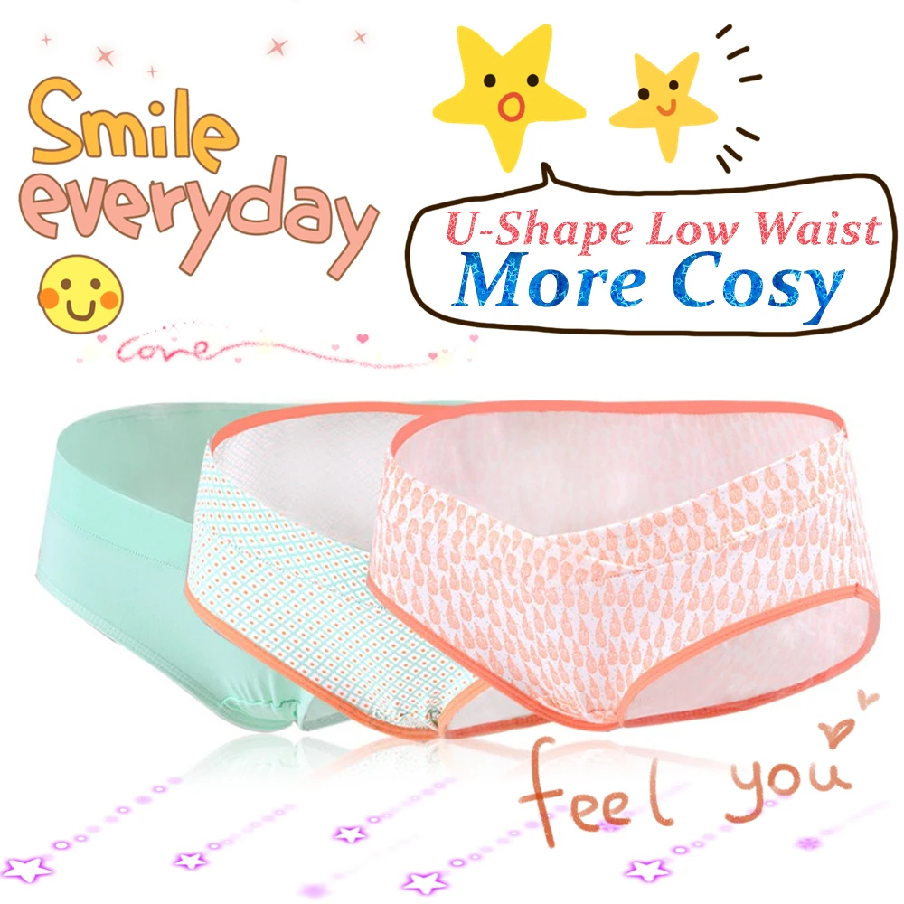 Нижнее Белье для беременных 2017 u образное нижнее белье с низкой талией трусы