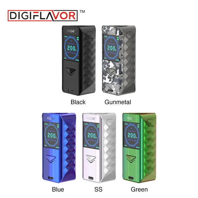 Электронная сигарета Digiflavor Edge Mod Vape Vaporizer & advanced AS chipset быстрая Беспроводная