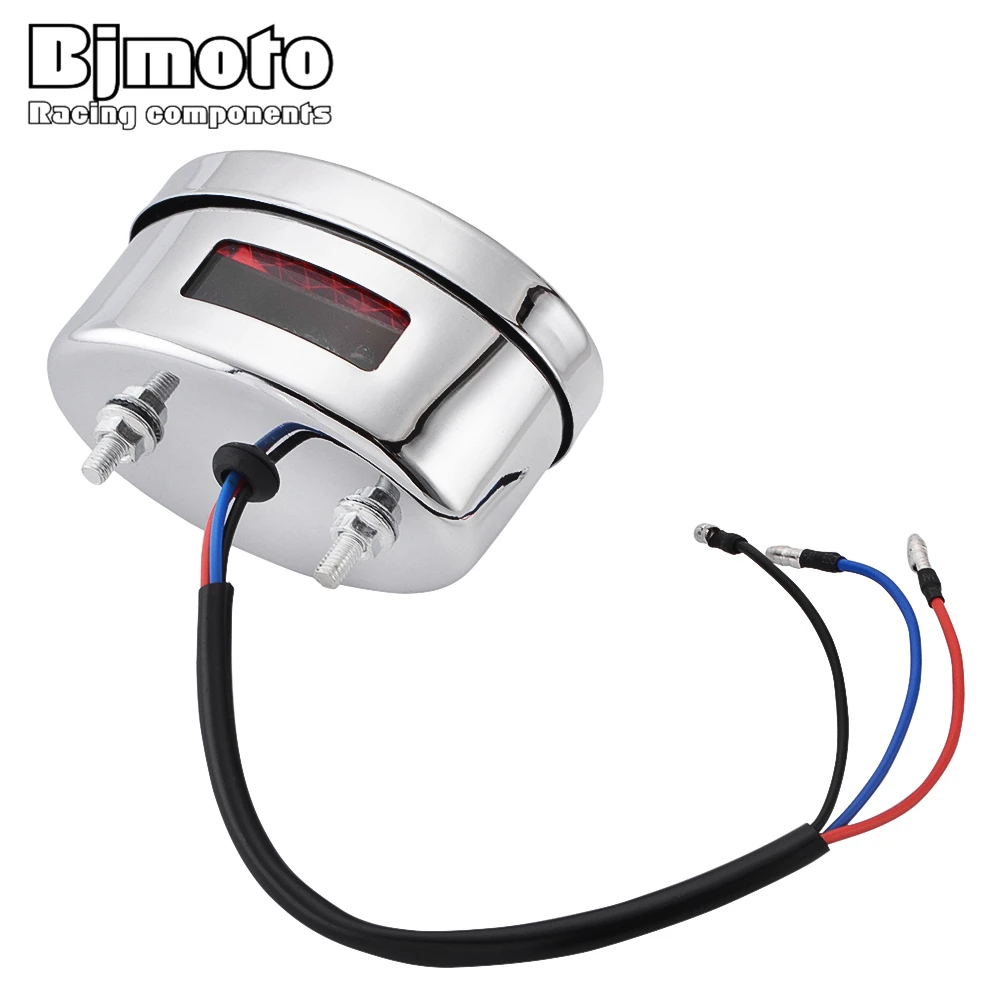Мотоциклетный светодиодный индикатор Заднего Хода BJMOTO модный сигнал стоп