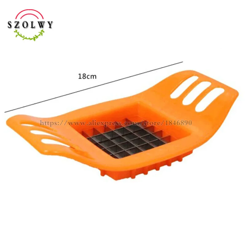 new Stainless Steel Vegetable Potato Slicer Cutter Chopper Chips Making Tool Cutting Device Fries utensilios de cozinha | Дом и сад