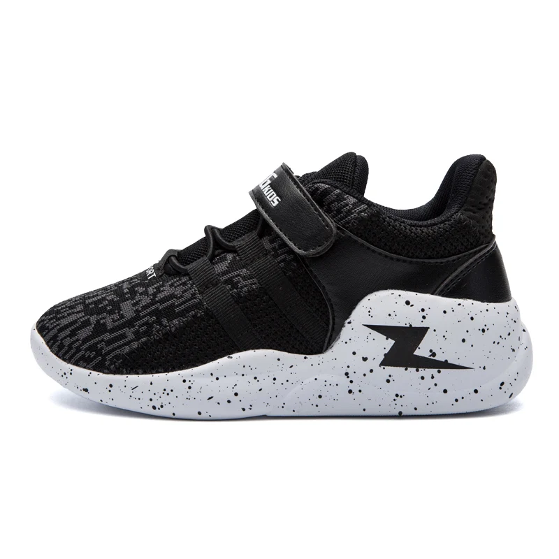 New Summer Light Breathable Mesh Black White Grey Kids Shoes Sports Boys Girl Children Sneakers Soft Running | Спорт и развлечения