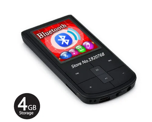 Qinkar 4 Гб мини bluetooth спортивный MP3 плеер 1 8 дюймов экран fm радио портативный BT