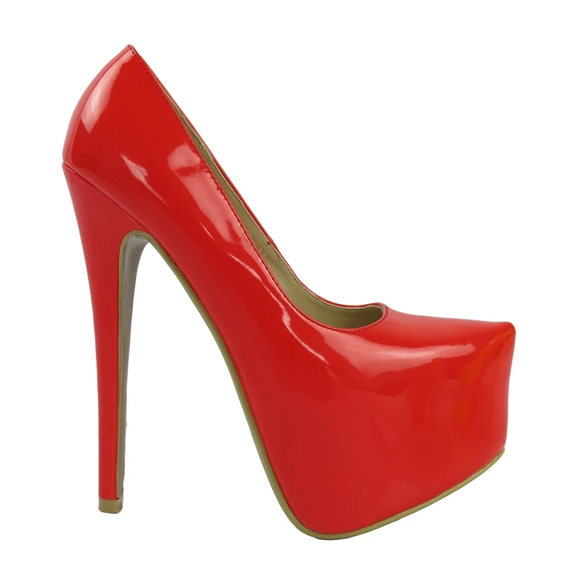 Сексуальный Большой размер 35 - 41 женская неоновый желтый розовый-золото красный