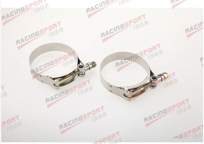 2PCS 2.75&quot inch Turbo Pipe Hose Coupler T-bolt Clamps Stainless Steel 73/81mm | Автомобили и мотоциклы