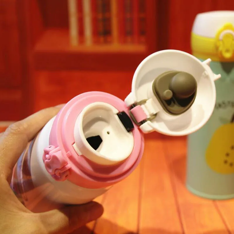 Новый фруктовый узор Термокружка Нержавеющая сталь Вакуумная бутылка 350 мл 500 на