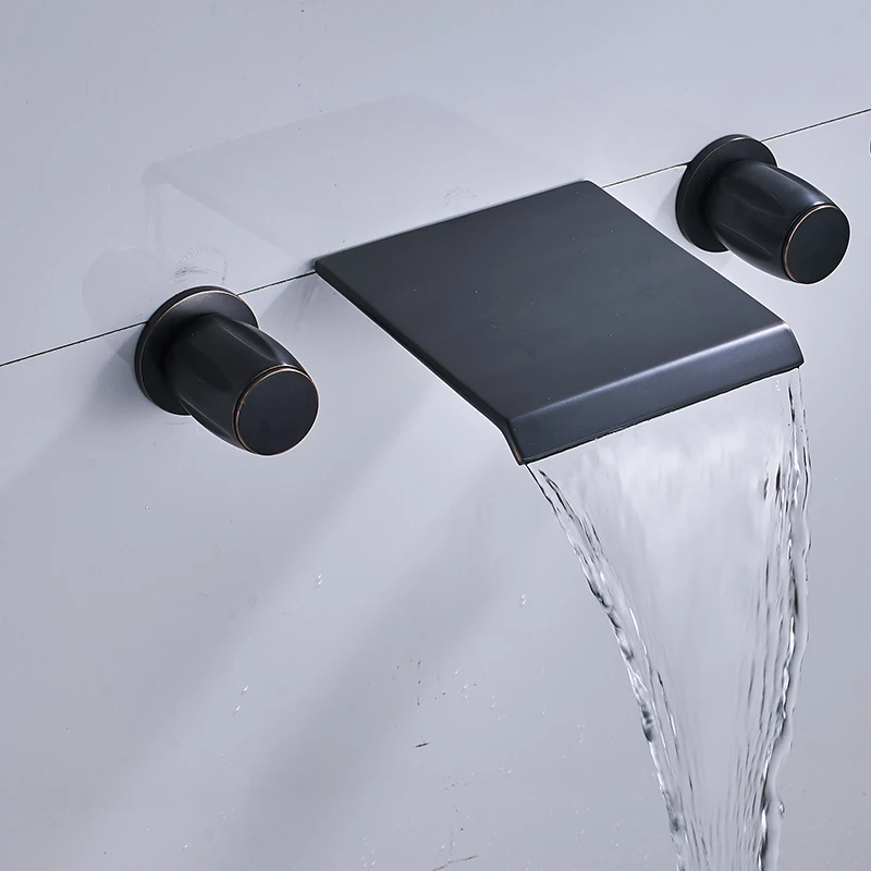 Newly ORB Basin Sink Faucet Bathroom Bathtube Double Handle Hot and Cold Water MixerTaps | Обустройство дома