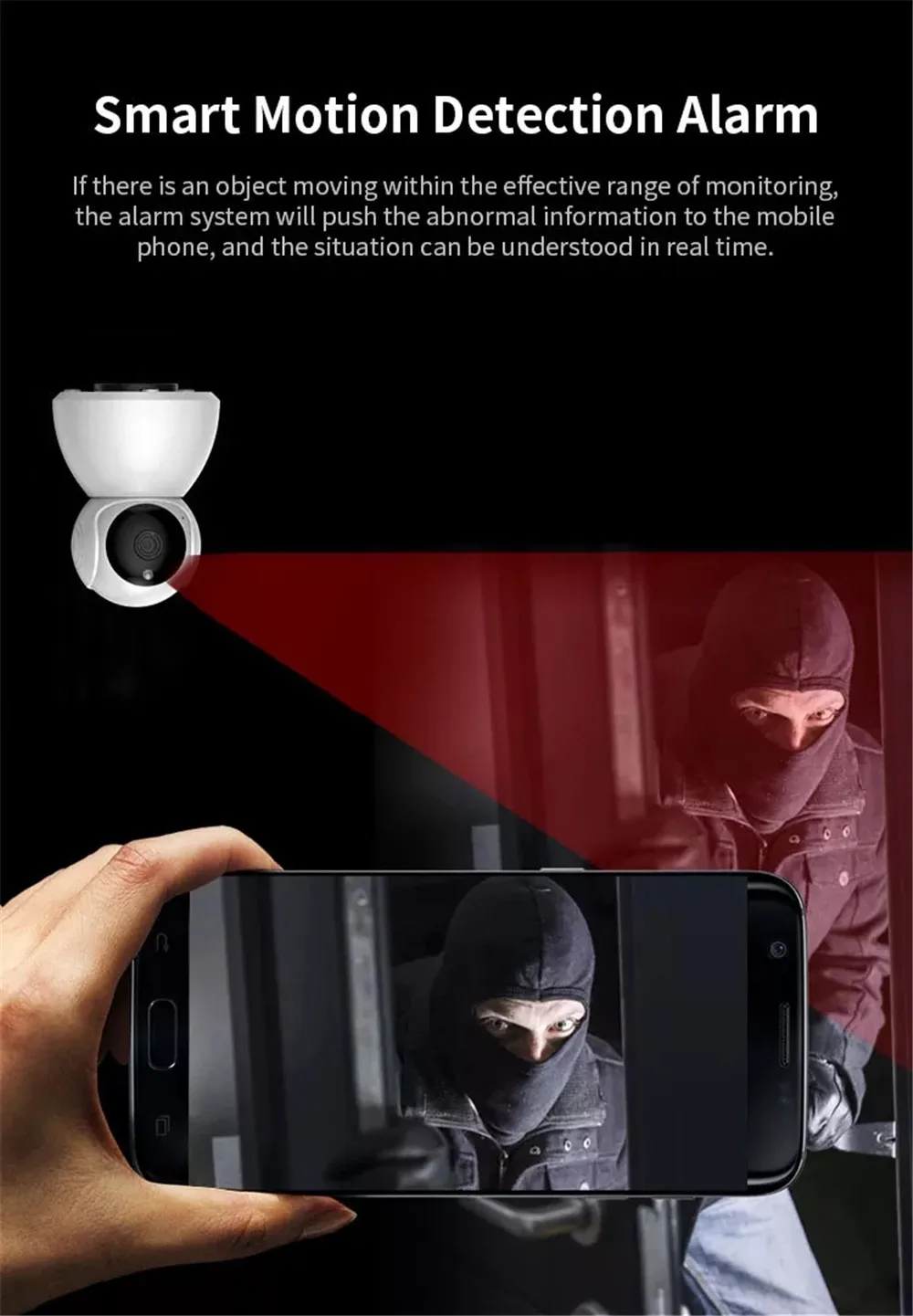 Xiavv Q8 HD 1080P 360 ° панорамная IP инфракрасная камера ночного видения панорамная камера монитор для сна младенца