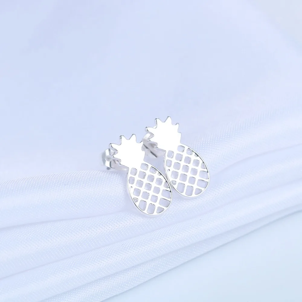 Chereda Simple Pineapple Stud Earrings Party Engagement Elegant Jewelry Cute Lovely Women Girl Accessories | Украшения и