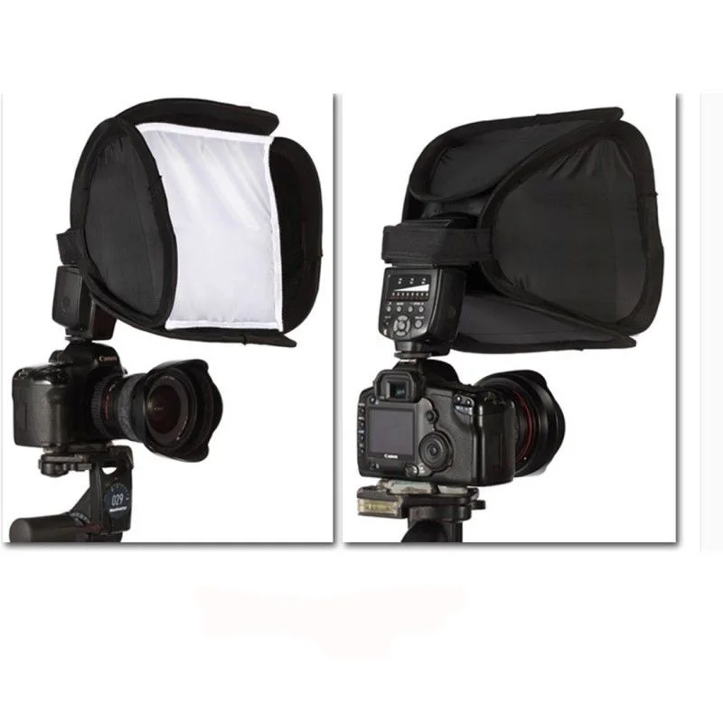 Foleto софтбокс E23 23*23 см Вспышка SPEEDLITE свет диффузор для canon nikon yongnuo SB-600 SB-700 SB900 580ex ii |