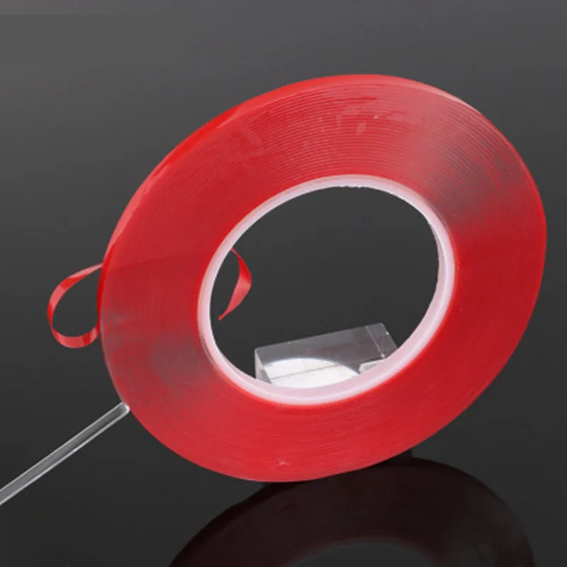 3 м прозрачная двухсторонняя водопроводная Бытовая настенная лента клейкая