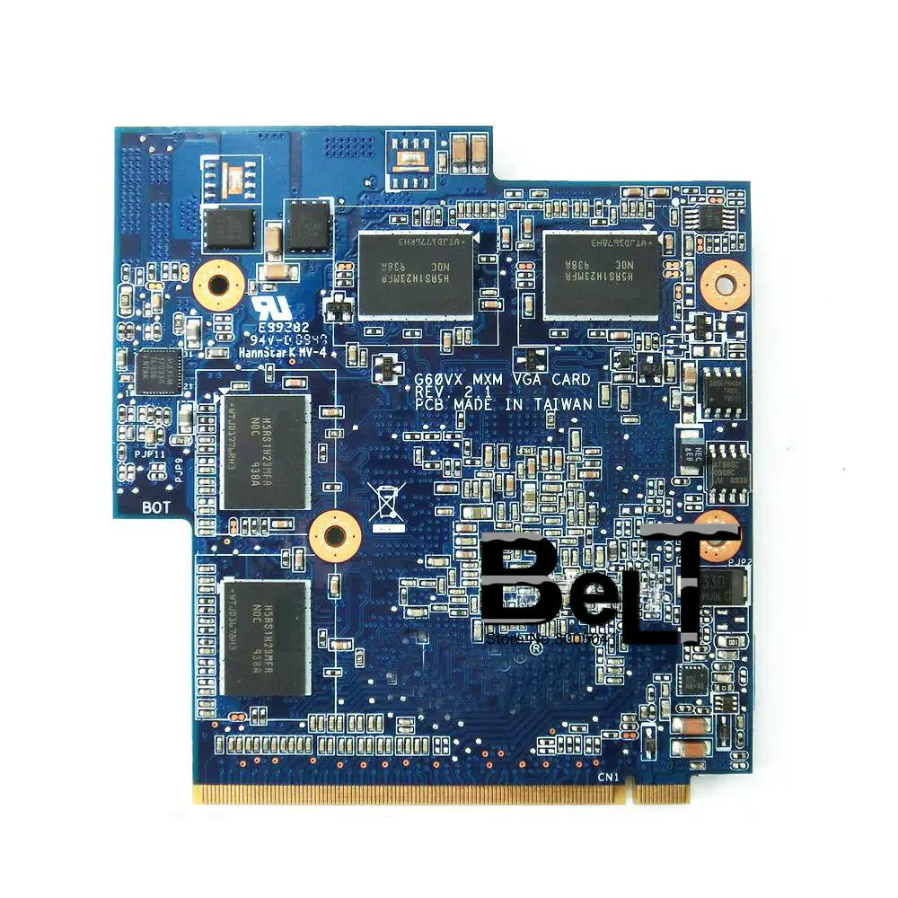 GTX260M GTX 260M G92 751 B1 DDR3 1 ГБ REV 2 VGA Видео карта для ASUS G50V G50VT G51V G60V G60VX ноутбук|Материнские