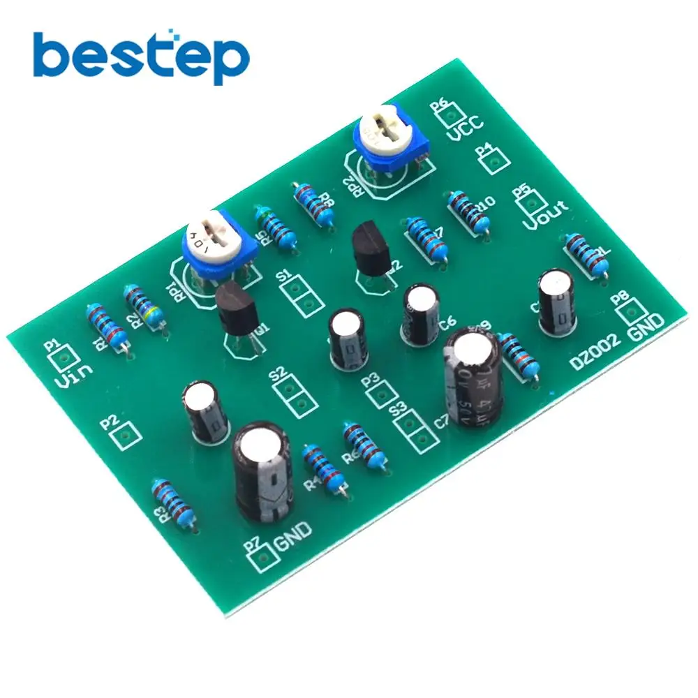 Многоступенчатый комплект усилителей для электронной оценки навыков транзистор