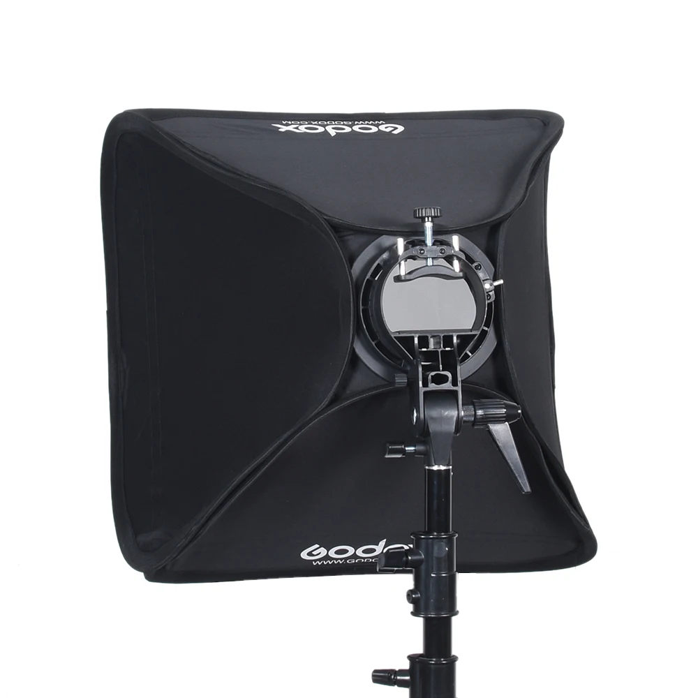 Софтбокс Godox 50x50 см рассеиватель Отражатель для вспышки Speedlite светильник