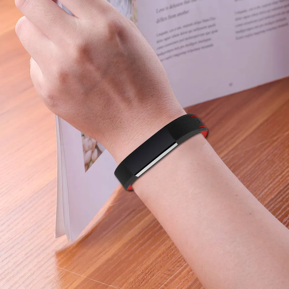 Joyozy Высокое качество мягкий силиконовый безопасный регулируемый ремешок для Fitbit Alta HR Браслет ремешок браслет часы