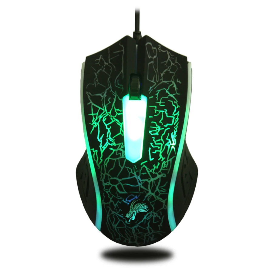 Beitas USB оптическая проводная мышь 2400 dpi светящаяся игровая для ПК ноутбука |