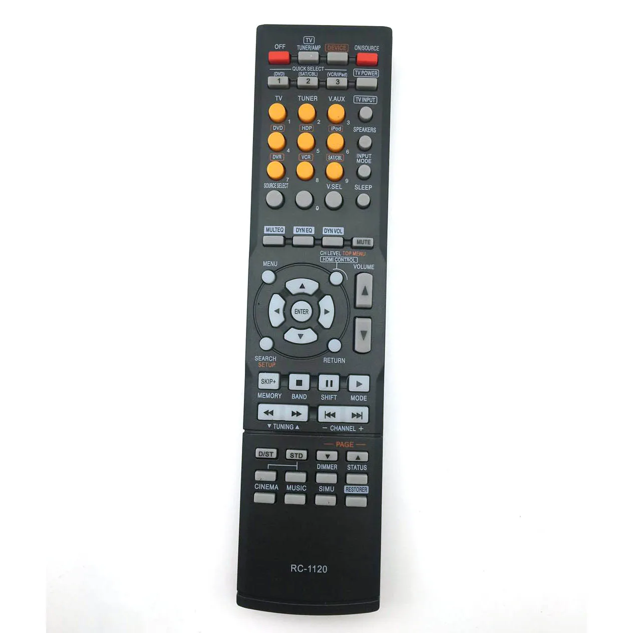 Замененный пульт дистанционного управления RC 1120 RC1120 для Denon AV Приемник AVR 590 DHT590BA