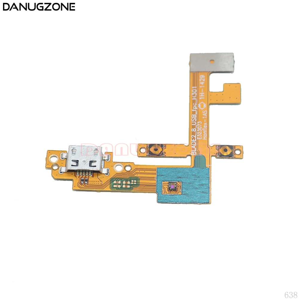 Usb порт для зарядки док станция разъем плата с кнопкой громкости гибкий кабель
