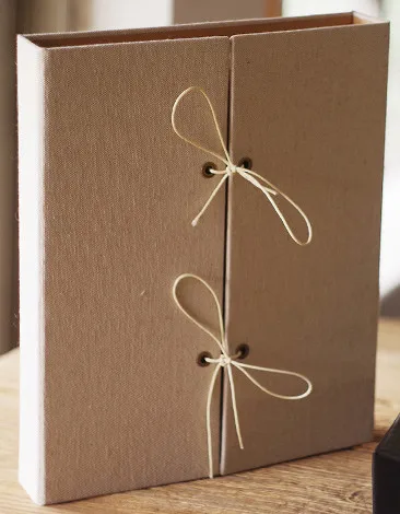 Coffee card album Книга формата А4, ручная работа, сделай сам, альбом, льняная и Полиуретановая обложка, большой объем, переплет, семейный альбом, фото, креативный скрапбук, Свадебный фотоальбом - Цвет: Coffee card album