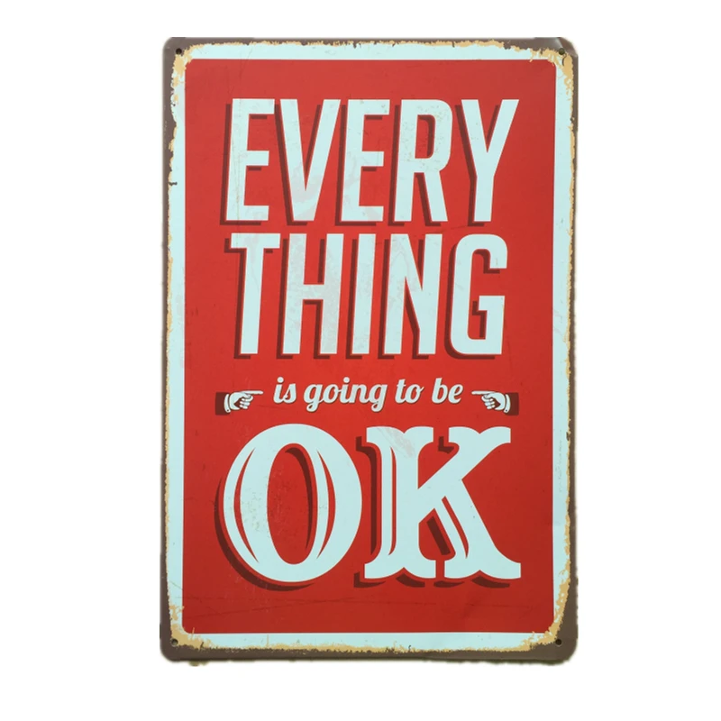 Happiness Is Not A Destination It Way Of Life Vintage Metal Tin Sign Bar Cafe Wall Art Decoration Home Decor Free Ship A951 | Дом и сад