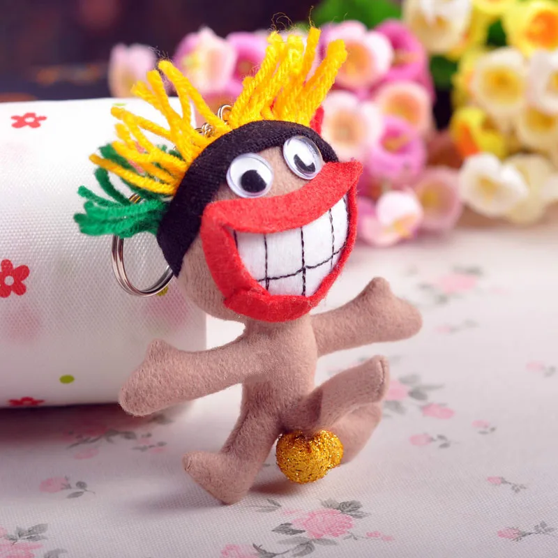 Тайский ткань ремесло куклы демон висячие украшения смешно туристский сувенир