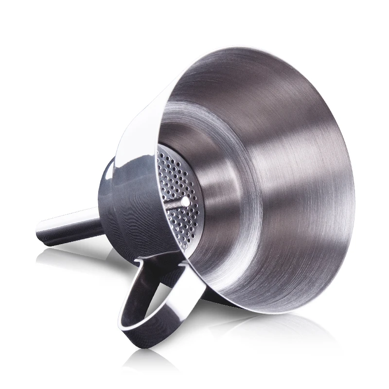 Stainless Steel Funnel kitchen with bracket Oil conical funnel Sugar syrup dispenser for Cake Shop and Kitchen | Канцтовары для