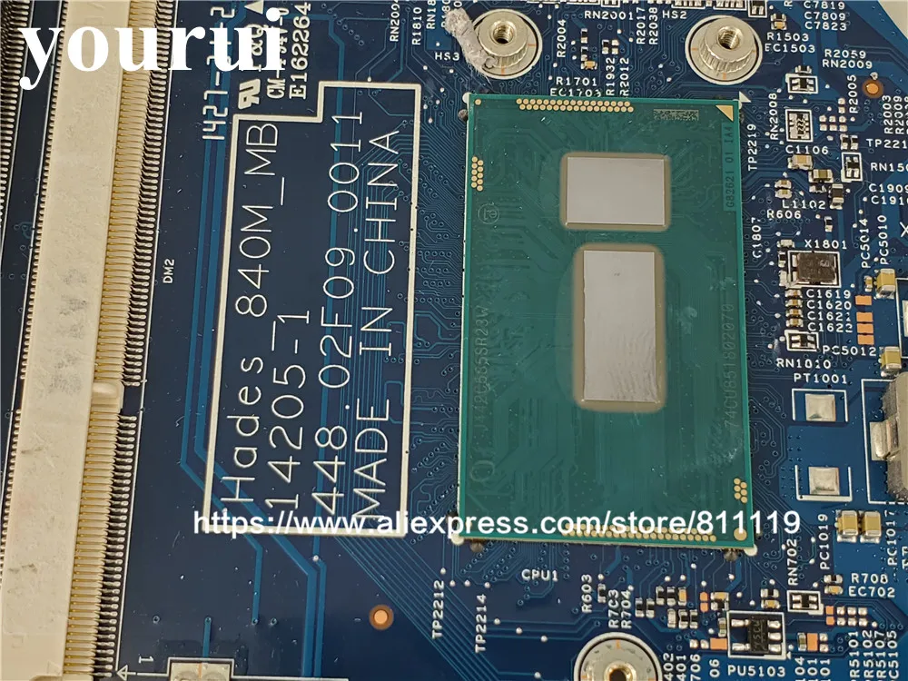 NBMQK11008 NB.MQK11.008 для Acer aspire VN7-571G Материнская плата ноутбука I7-5500U Процессор GT840M DDR3L |