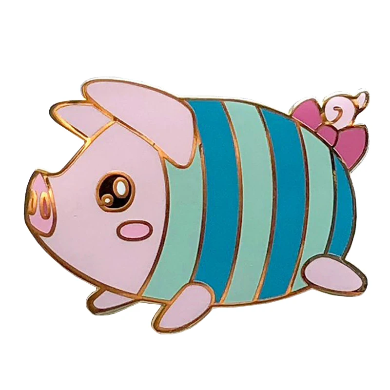 Poogie твердая эмалированная булавка