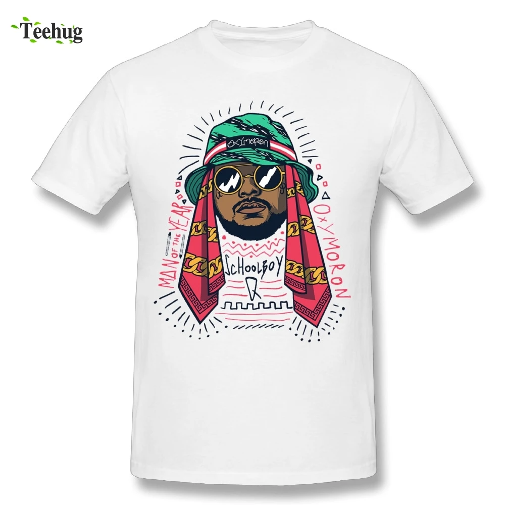 

2018 New Arrival Men schoolboy Q T-Shirts Crazy Hip Hop T Shirt