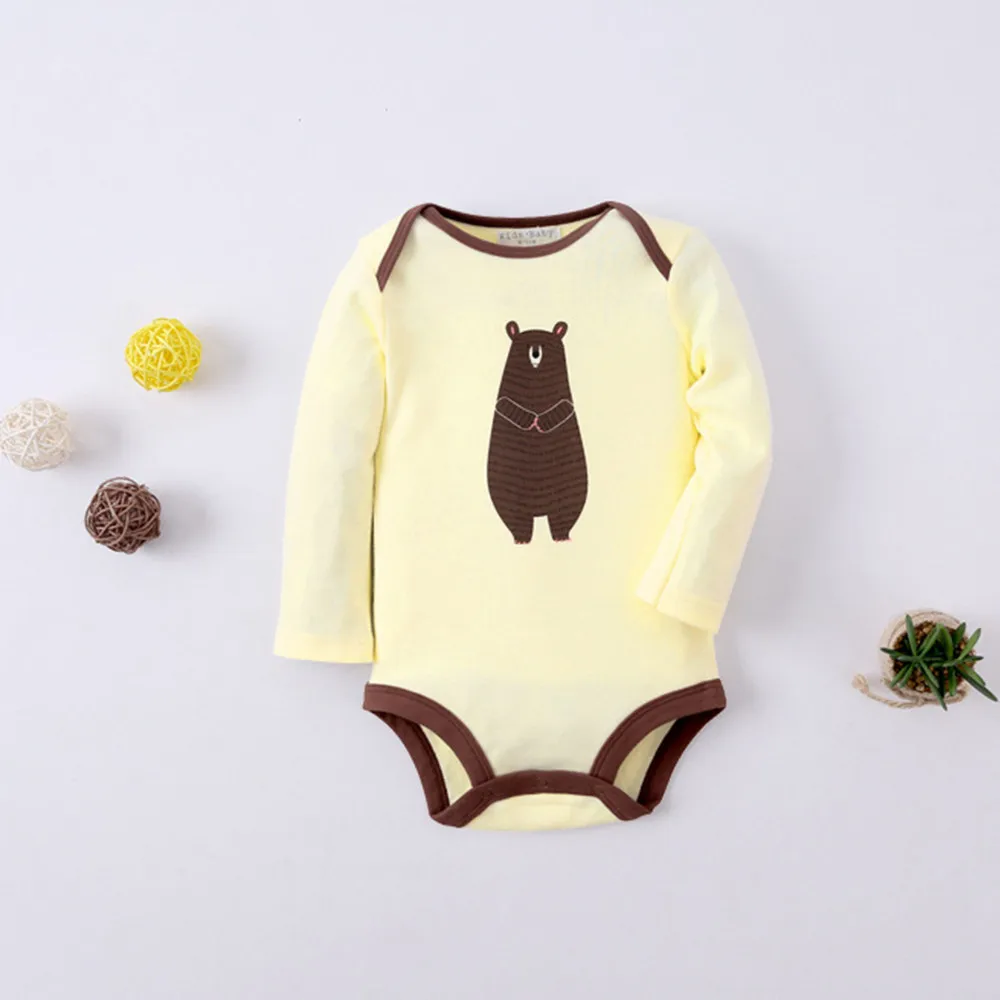 Style Nine Модные Демисезонный маленьких Комбинезоны для малышек качества с длинными рукавами для новорожденных детская одежда Повседневное Комбинезоны для женщин Костюмы из хлопка для мальчиков и девочек Комбинезон - Цвет: Style Nine