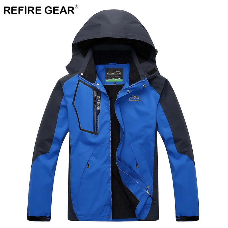 Куртка ReFire Gear демисезонная водонепроницаемая для активного отдыха ветровка