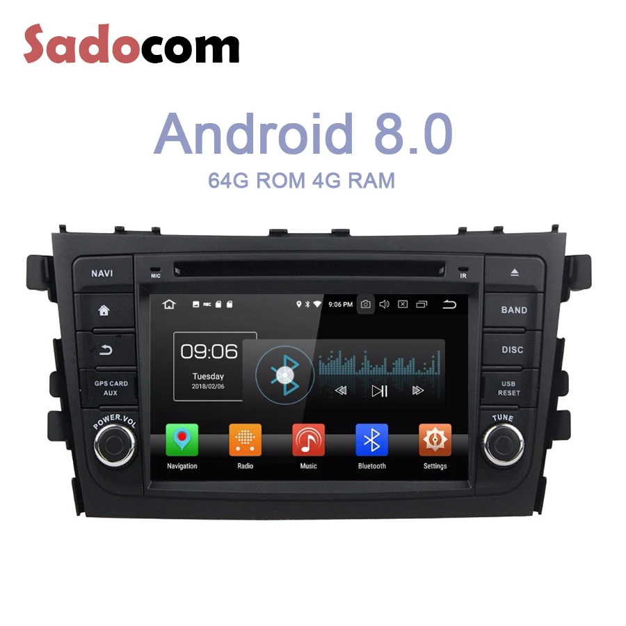 IPS 2 din Android 8 0 4 Гб + 32 г автомобильный DVD плей для SUZUKI ALTO CELERIO CULTUS 2015 2016 GPS ГЛОНАСС