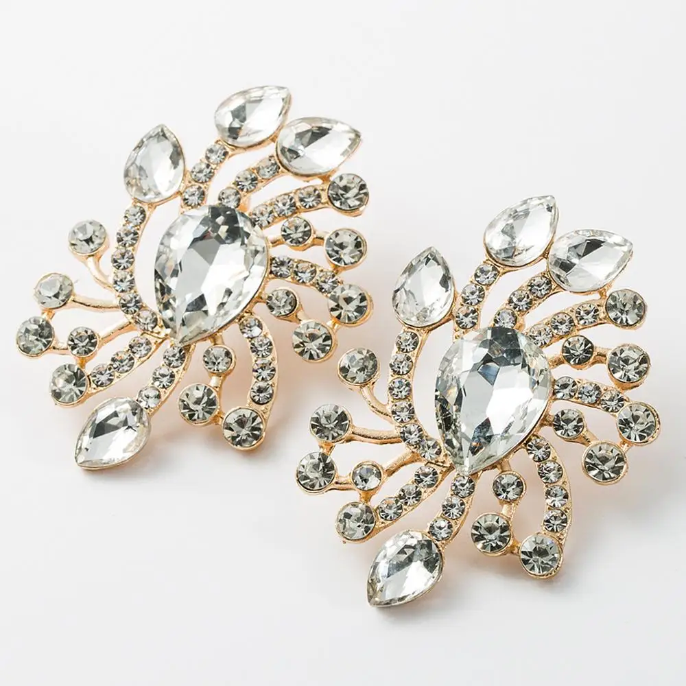 Женские серьги гвоздики с кристаллами в богемном стиле|Серьги-гвоздики| |