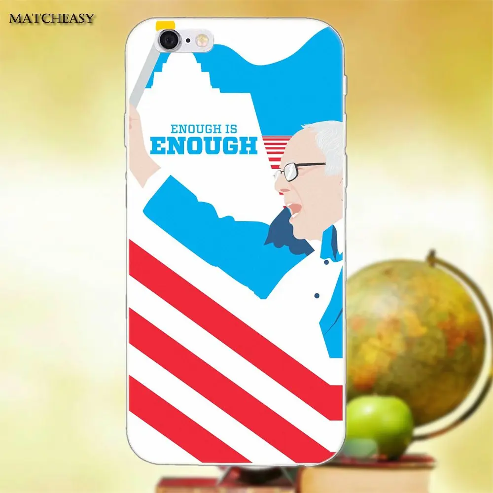 Чехол для Apple iPhone X XS Max XR 4 4S 5 5C SE 6 6S 7 8 Plus из ТПУ Bernie Sanders | Мобильные телефоны и