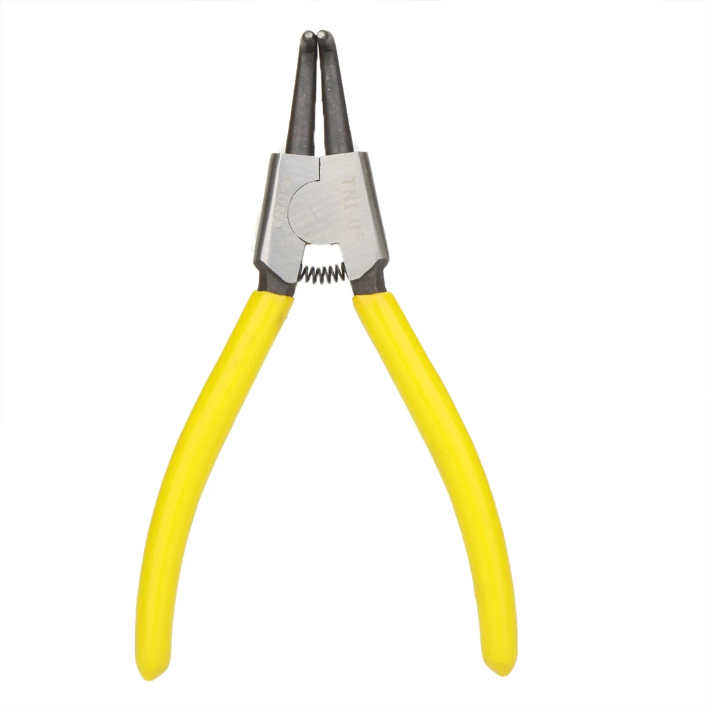 Мини инструмент внешний стопорный плоскогубцы с изогнутыми носами пружинные