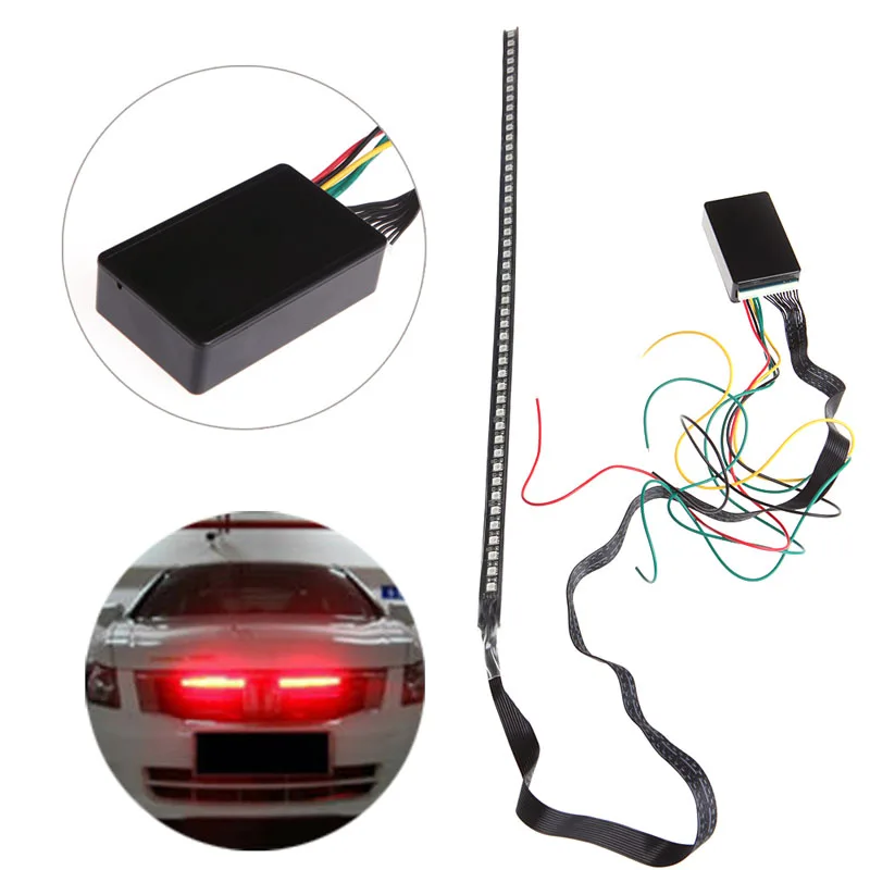Бесплатная доставка новинка 1 шт. светодиодный RGB сканер YAM 48 SMD 5050 автомобильный