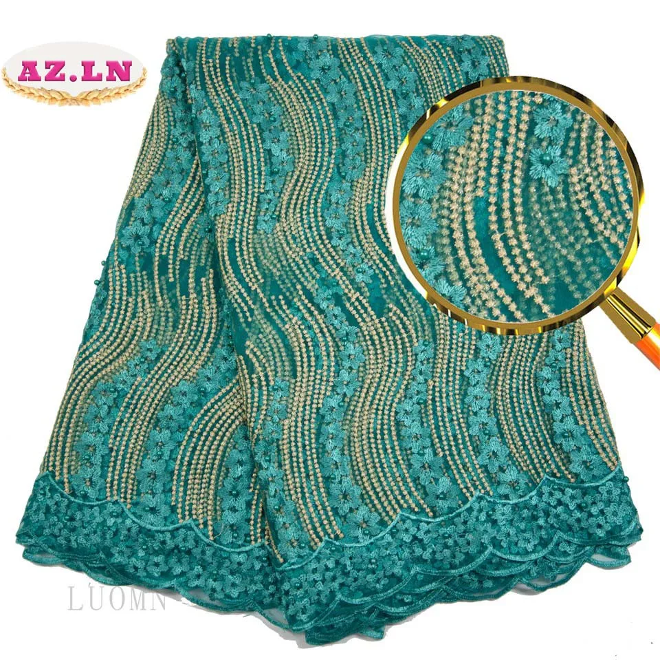 

African Lace Fabric 2019 High Quality Lace Swiss Voile Lace In Switzerland Dry Lace Fabrics African Dresses For Women A25