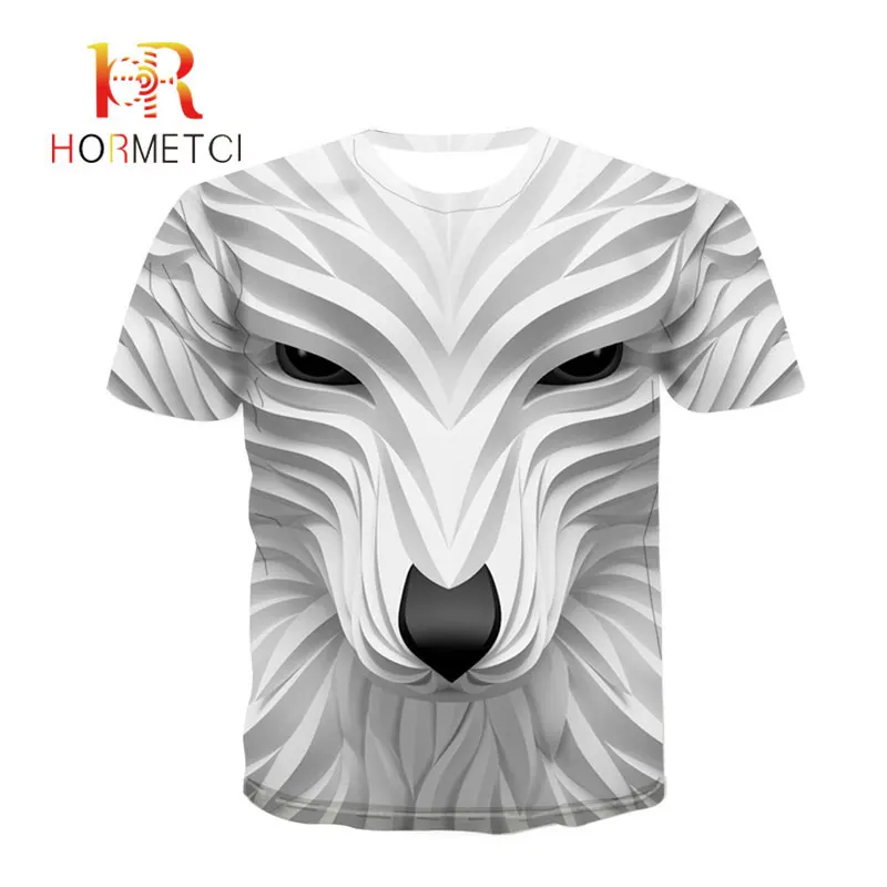 

HORMETCI Summer Men's O-Neck Tees short sleeve 3D printed T-shirt Novelty Tops men