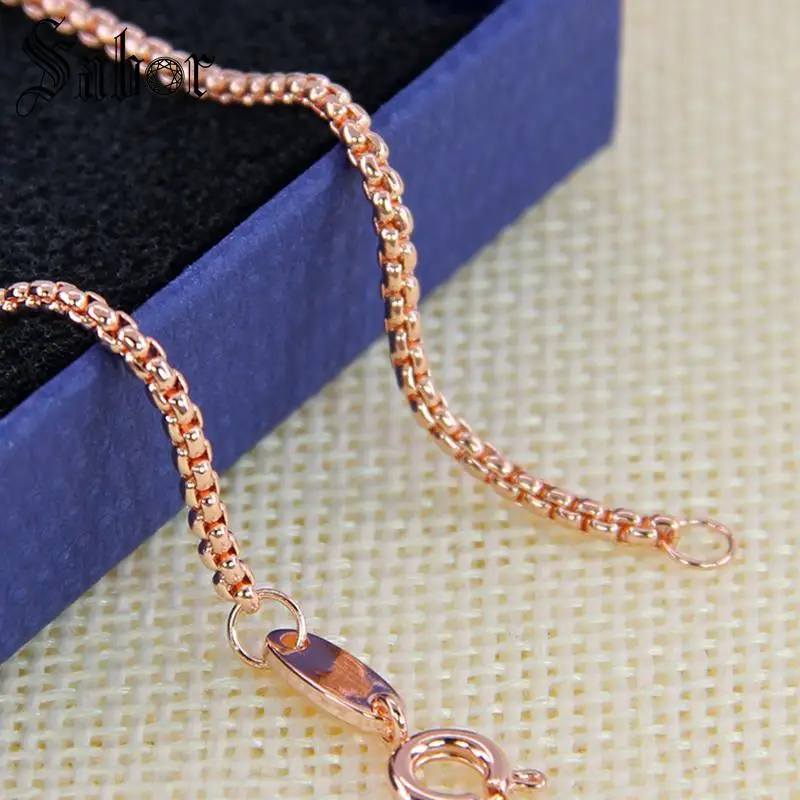 Яркое Ожерелье-цепочка с подвеской-карабином ювелирное изделие ручной работы