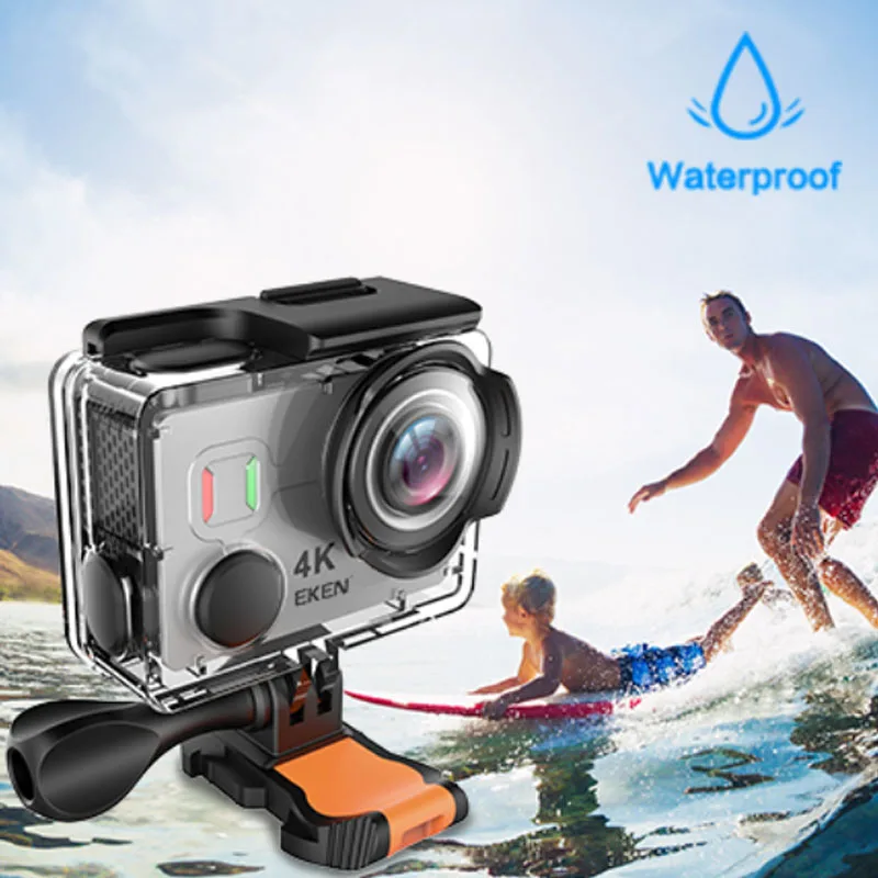 EKEN H7s Action Camera Ultra HD 4K 30FPS WiFi 2.0&quot 170D Go Underwater Waterproof Pro Helmet Cam Remote Sport | Электроника