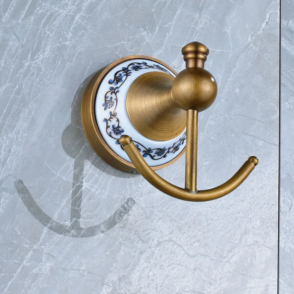 Бесплатная доставка керамическая декоративная вешалка для банного полотенца