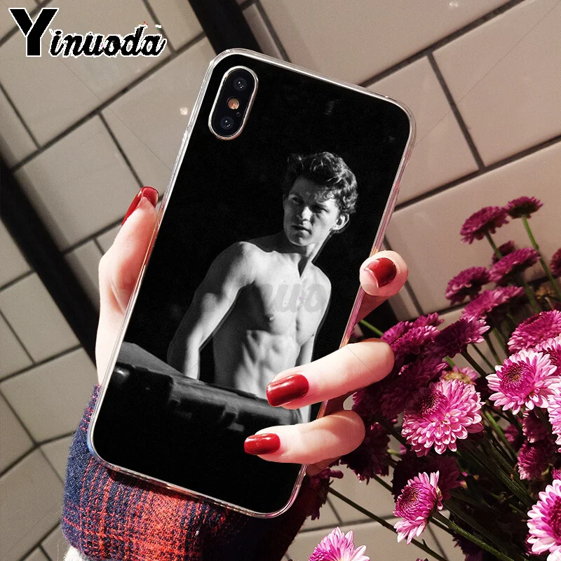 Yinuoda том Холланд Новое поступление сотовый Чехол для телефона для Apple iPhone 8 7 6 6S Plus X XS MAX 5 5S SE XR мобильные телефоны