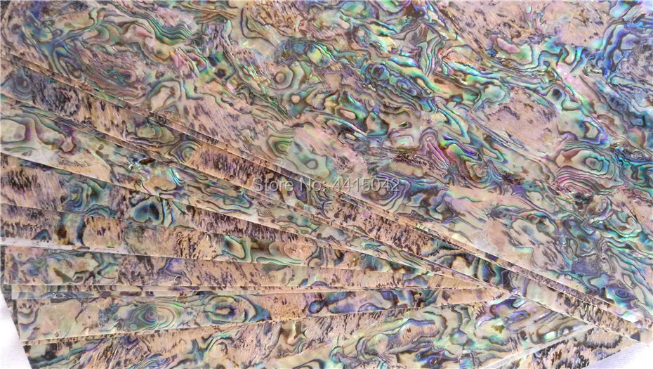 Натуральный ламинат abalone paua из ракушки перламутровой мозаики для дерева и