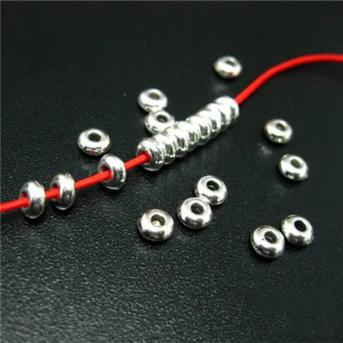 1 100 шт Diy металлические бусины для изготовления ювелирных изделий круглые металлические бусины для ожерелья браслеты аксессуары оптом - Цвет: 1