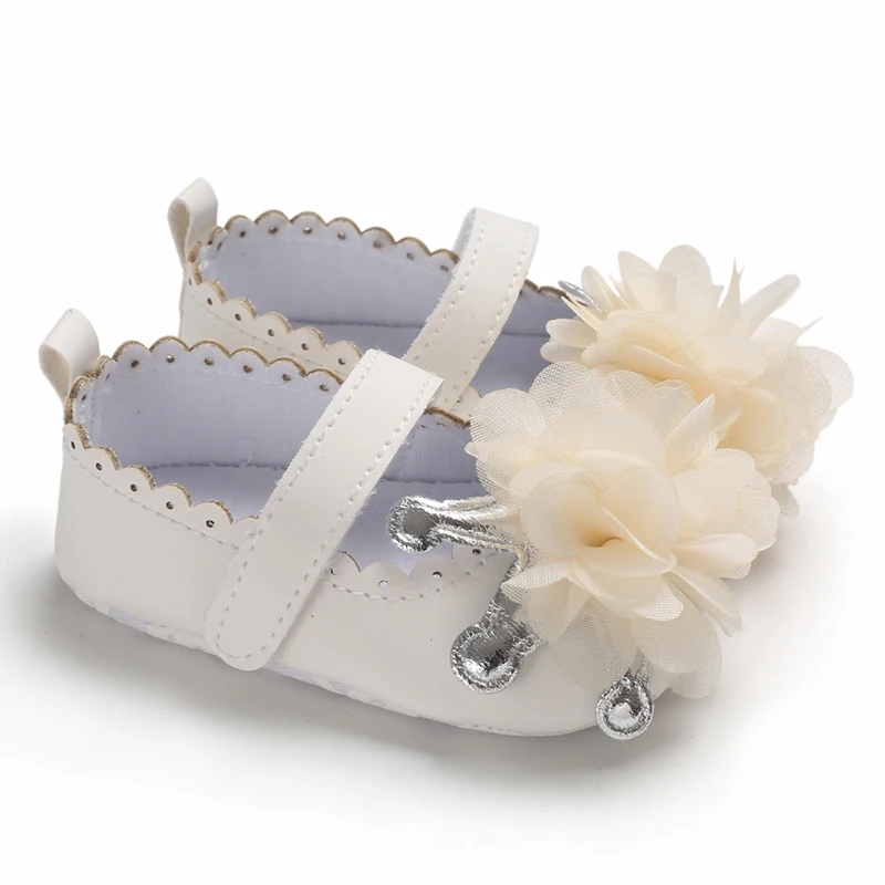 

Baby Girl Casual Shoes Infant Shoes Spring Autumn Toddler Soft Bottom Princess Shoes Flower Flat Leisure Shoes
